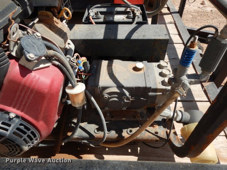 image for item DM2866 2015 C&M utility trailer with pressure washing system