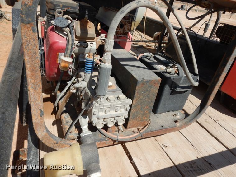 image for item DM2866 2015 C&M utility trailer with pressure washing system