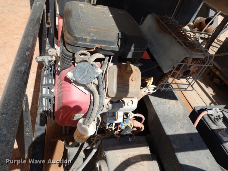 image for item DM2866 2015 C&M utility trailer with pressure washing system