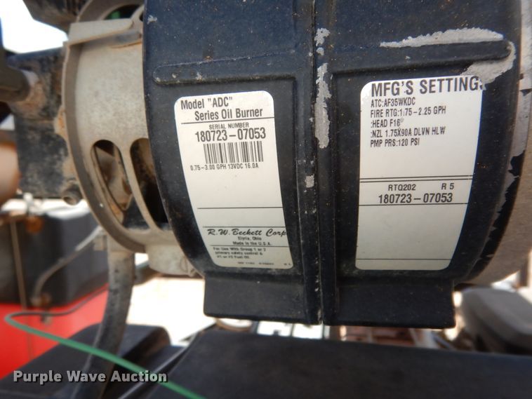 image for item DM2866 2015 C&M utility trailer with pressure washing system