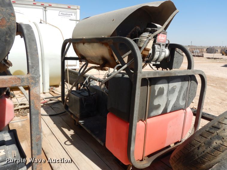 image for item DM2866 2015 C&M utility trailer with pressure washing system