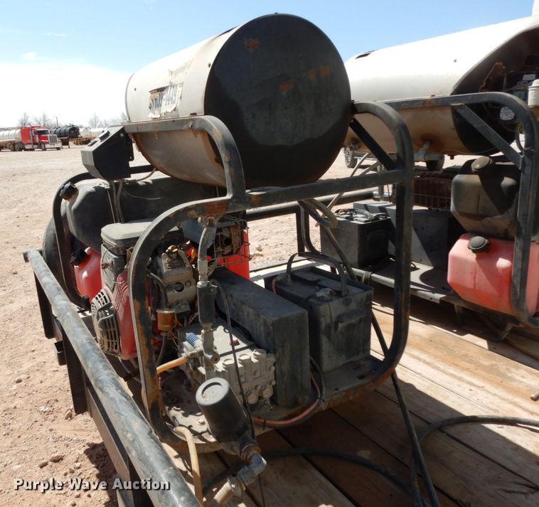 image for item DM2866 2015 C&M utility trailer with pressure washing system