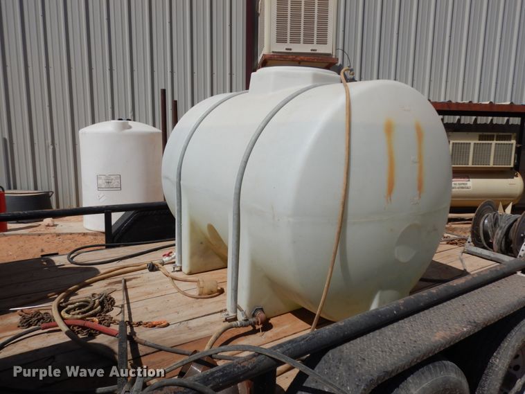 image for item DM2866 2015 C&M utility trailer with pressure washing system