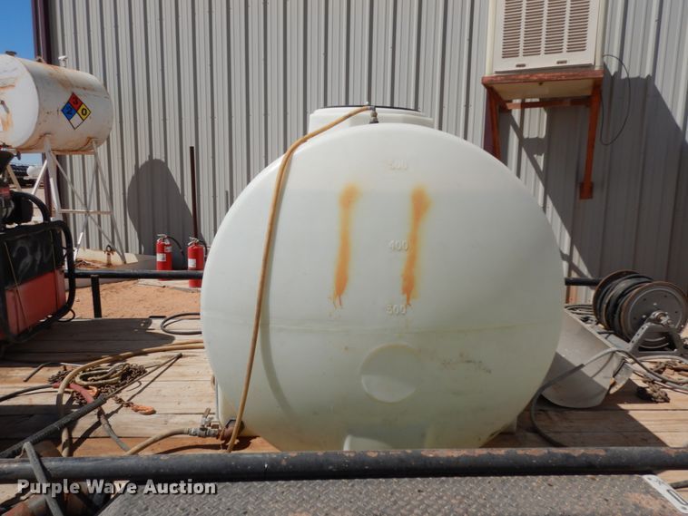 image for item DM2866 2015 C&M utility trailer with pressure washing system