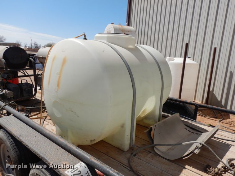 image for item DM2866 2015 C&M utility trailer with pressure washing system