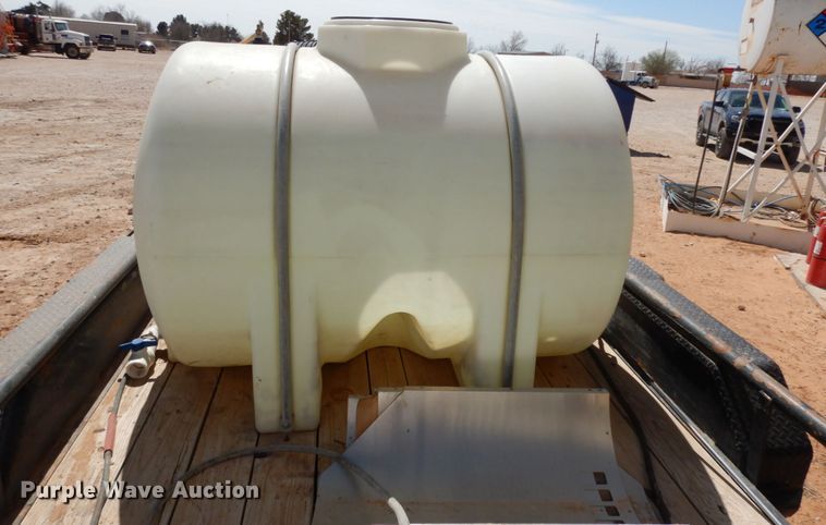 image for item DM2866 2015 C&M utility trailer with pressure washing system