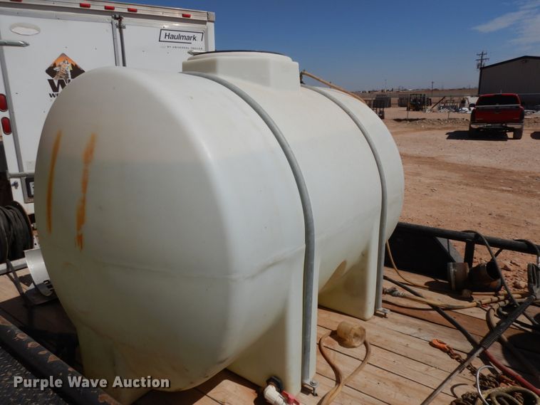 image for item DM2866 2015 C&M utility trailer with pressure washing system