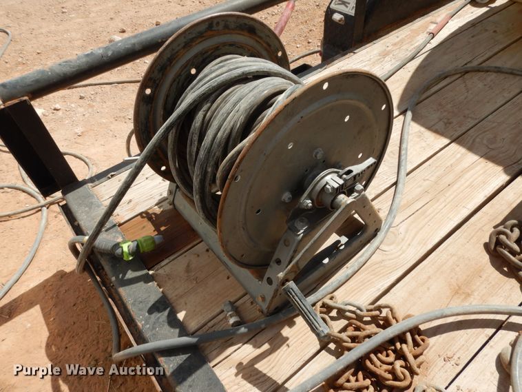 image for item DM2866 2015 C&M utility trailer with pressure washing system