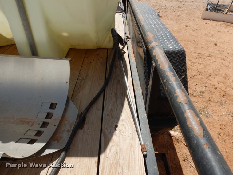 image for item DM2866 2015 C&M utility trailer with pressure washing system