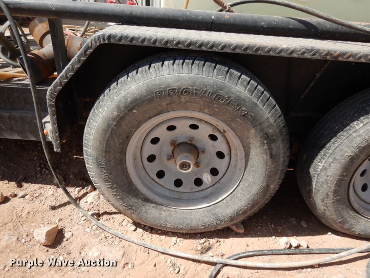 image for item DM2866 2015 C&M utility trailer with pressure washing system