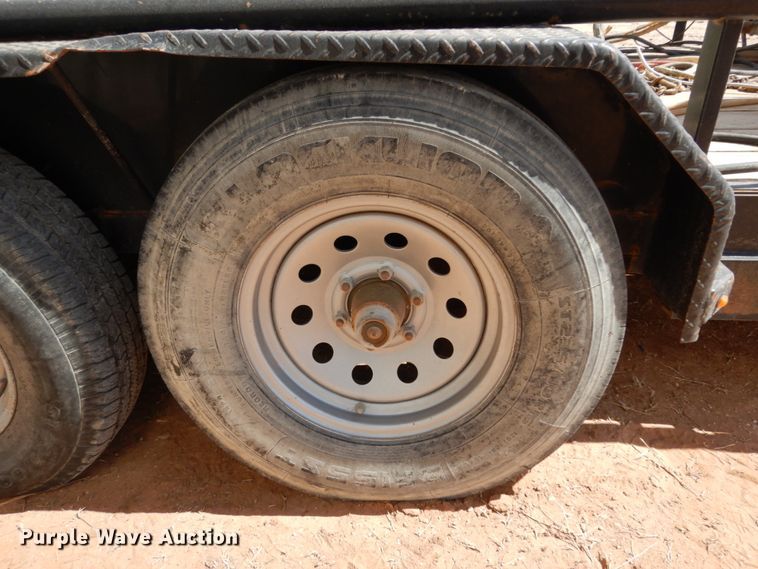 image for item DM2866 2015 C&M utility trailer with pressure washing system