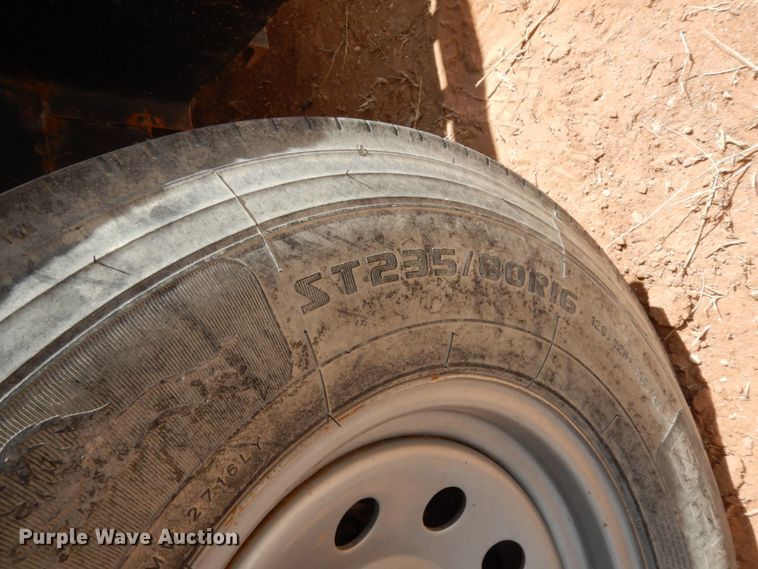 image for item DM2866 2015 C&M utility trailer with pressure washing system