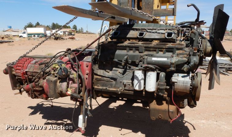 image for item EX9519 Cummins NTC-400 8.9L six cylinder diesel engine