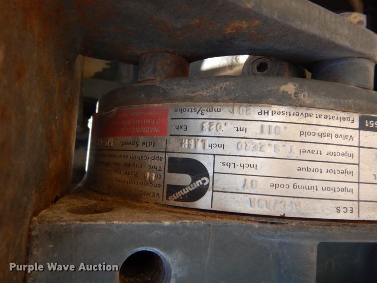 image for item EX9519 Cummins NTC-400 8.9L six cylinder diesel engine