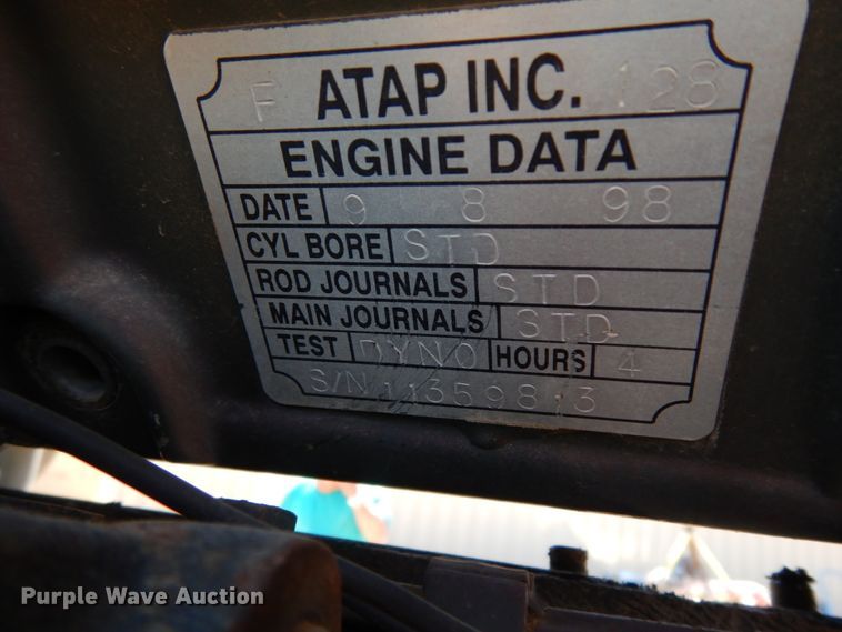 image for item EX9519 Cummins NTC-400 8.9L six cylinder diesel engine