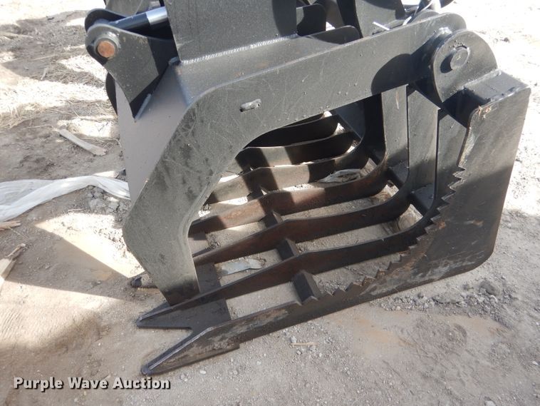 image for item FA9493 72"W skid steer grapple bucket