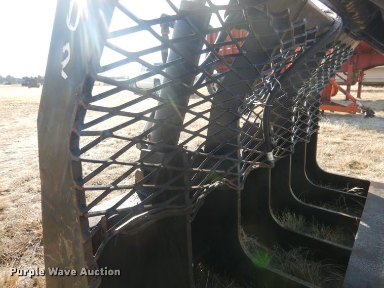 image for item FA9495 Robo 72"W skid steer grapple bucket