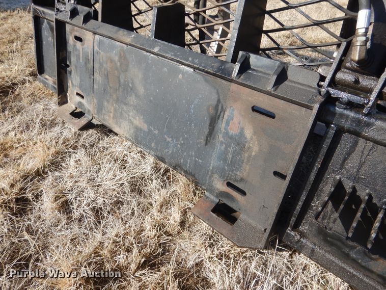 image for item FA9495 Robo 72"W skid steer grapple bucket