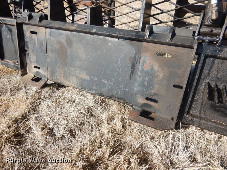 image for item FA9495 Robo 72"W skid steer grapple bucket