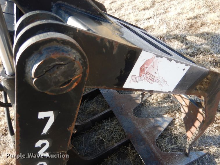 image for item FA9495 Robo 72"W skid steer grapple bucket