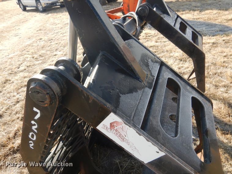 image for item FA9495 Robo 72"W skid steer grapple bucket