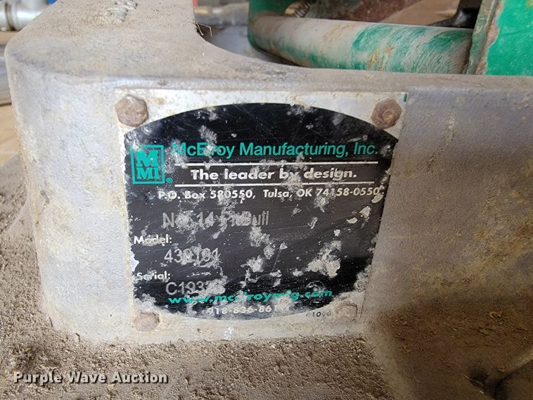 image for item FL9074 McElroy 14 Pitbull fusion machine