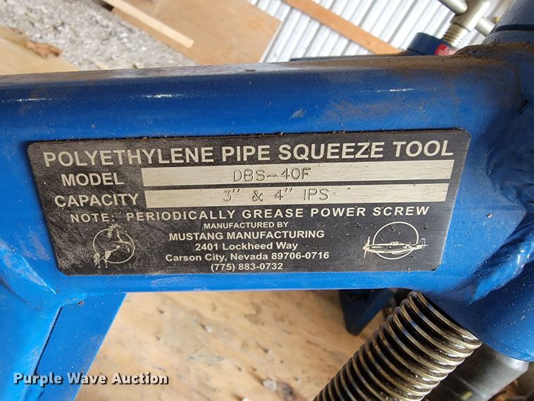 image for item FL9077 Poly pipe test equipment