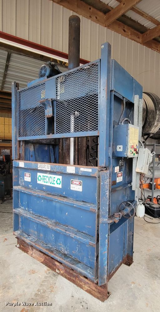 image for item FL9087 Cram-A-Lot vertical cardboard baler