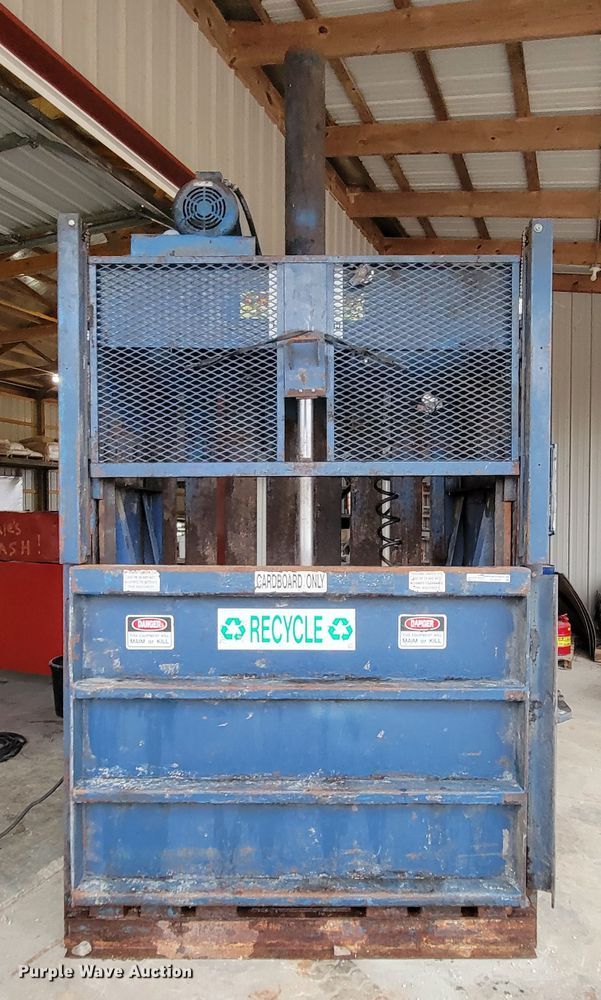 image for item FL9087 Cram-A-Lot vertical cardboard baler
