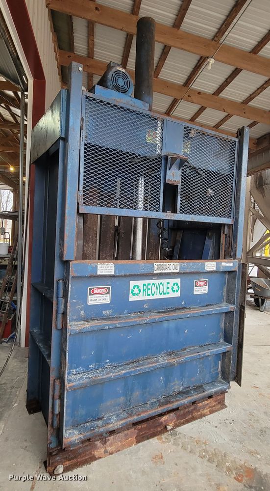 image for item FL9087 Cram-A-Lot vertical cardboard baler