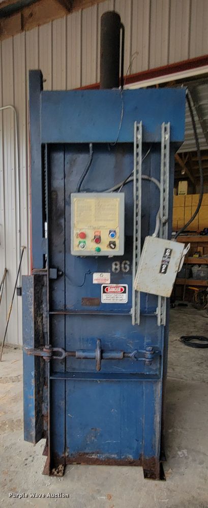 image for item FL9087 Cram-A-Lot vertical cardboard baler