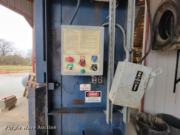 image for item FL9087 Cram-A-Lot vertical cardboard baler