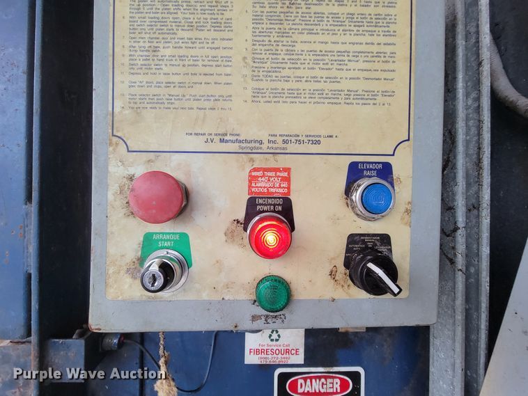 image for item FL9087 Cram-A-Lot vertical cardboard baler