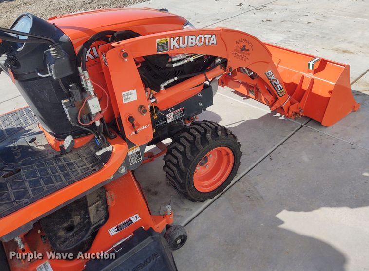 image for item FY9974 2017 Kubota BX25D  MFWD tractor
