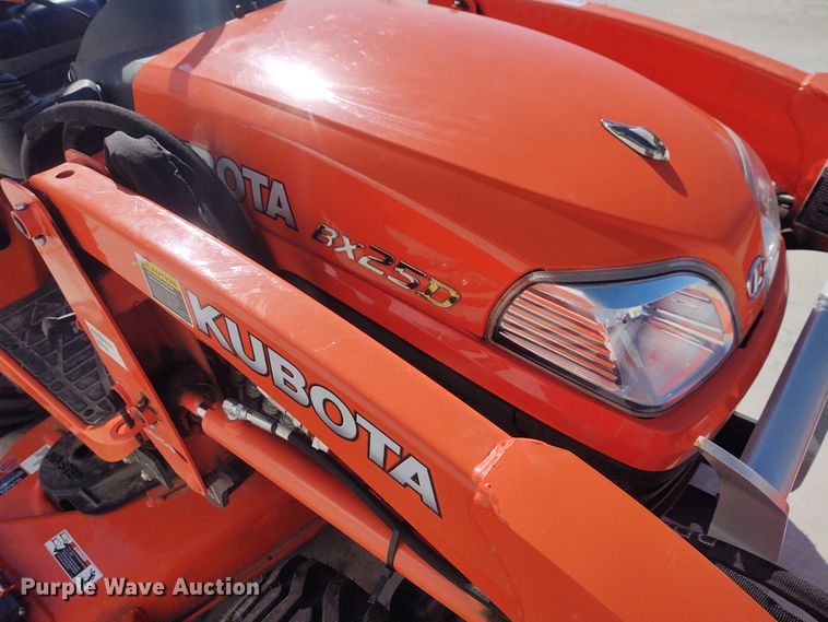 image for item FY9974 2017 Kubota BX25D  MFWD tractor