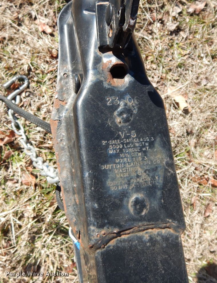 image for item GG9448 2007 Bear Bentley  boat trailer