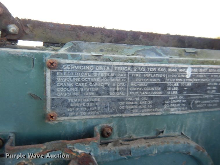 image for item GK9495 1953 Reo  truck cab and chassis