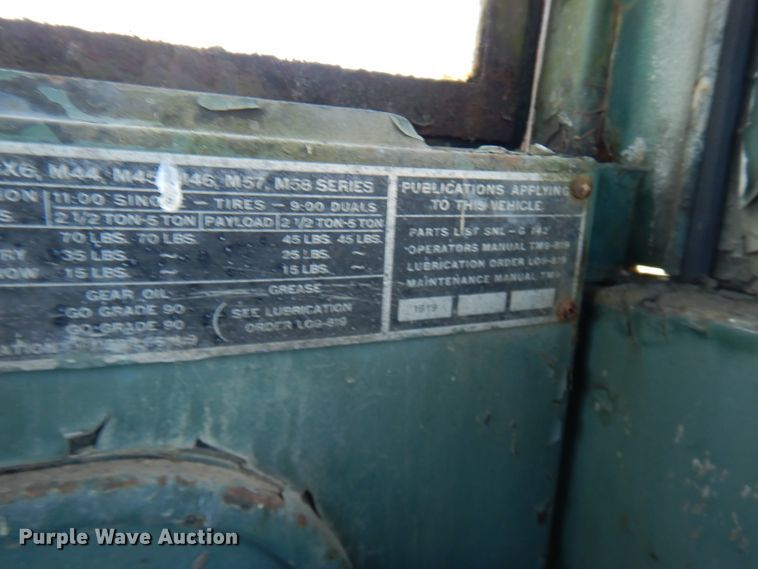 image for item GK9495 1953 Reo  truck cab and chassis