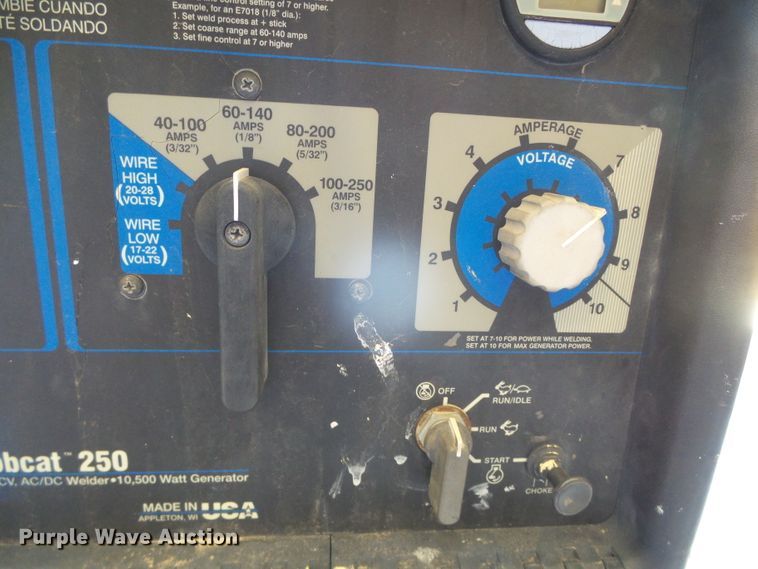 image for item GR9394 Bobcat 250  welder