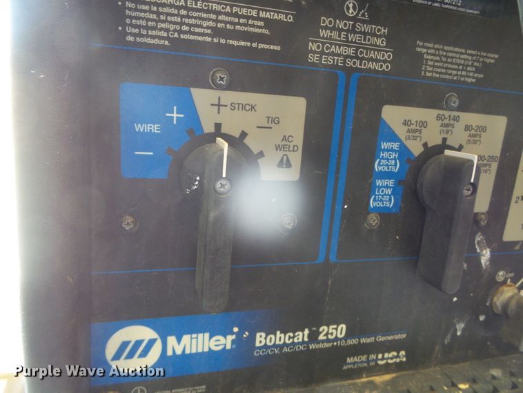 image for item GR9394 Bobcat 250  welder