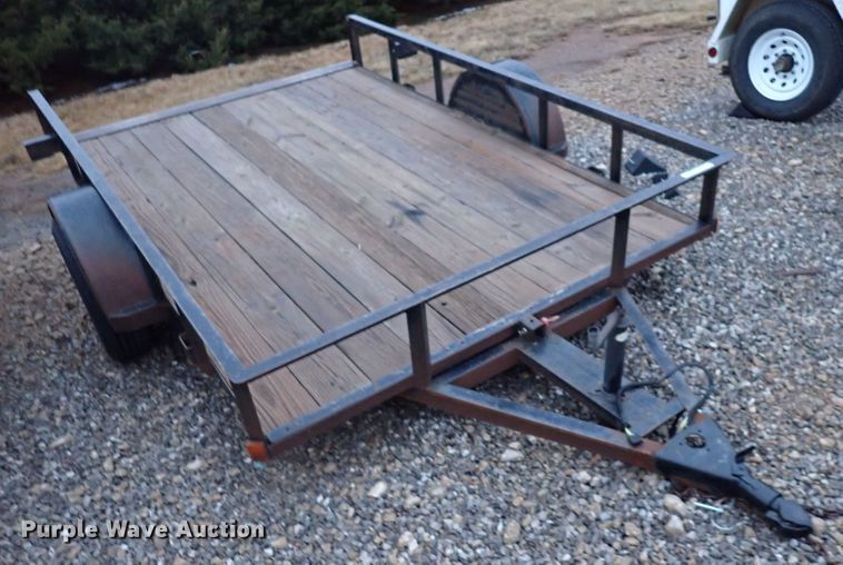 image for item GR9641 2005 W.H. Moore tilt deck utility trailer