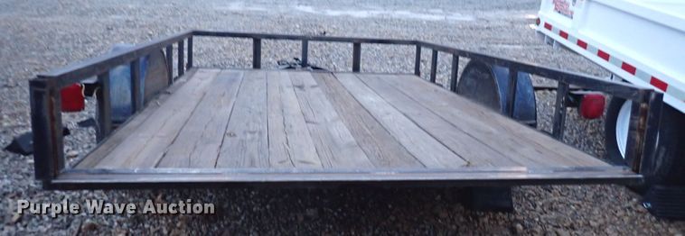 image for item GR9641 2005 W.H. Moore tilt deck utility trailer