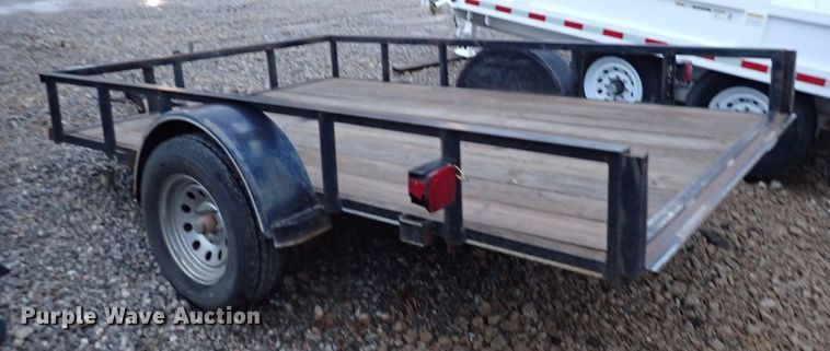 image for item GR9641 2005 W.H. Moore tilt deck utility trailer