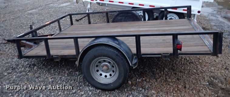 image for item GR9641 2005 W.H. Moore tilt deck utility trailer
