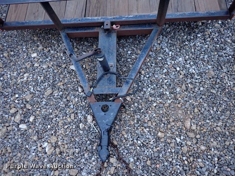 image for item GR9641 2005 W.H. Moore tilt deck utility trailer