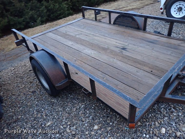 image for item GR9641 2005 W.H. Moore tilt deck utility trailer