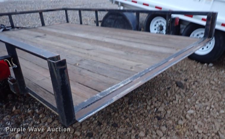 image for item GR9641 2005 W.H. Moore tilt deck utility trailer