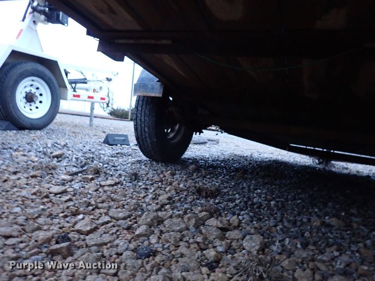 image for item GR9641 2005 W.H. Moore tilt deck utility trailer