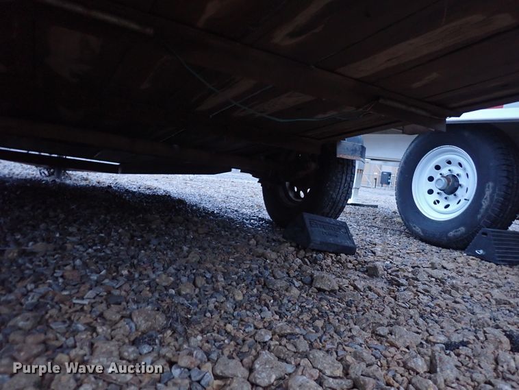 image for item GR9641 2005 W.H. Moore tilt deck utility trailer