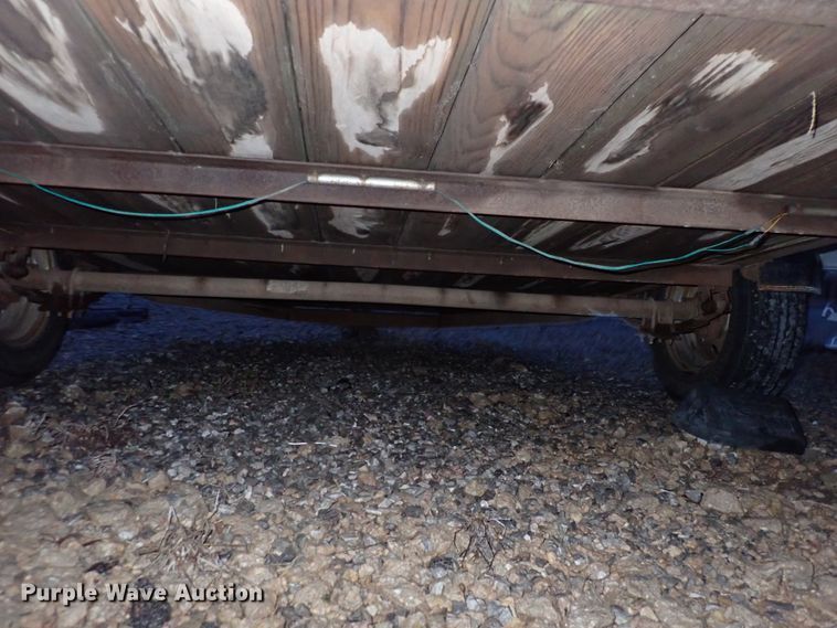 image for item GR9641 2005 W.H. Moore tilt deck utility trailer